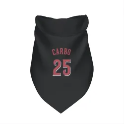 Cincinnati Reds Bernie Carbo Black Pet Bandana for Dog & Cat