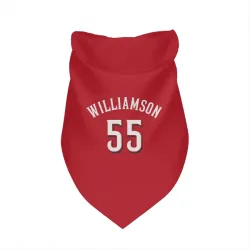 Cincinnati Reds Brandon Williamson Scarlet Pet Bandana for Dog & Cat