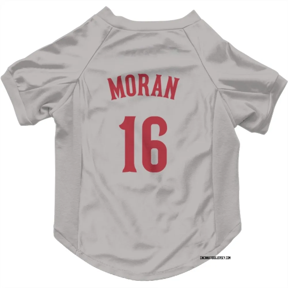 Cincinnati Reds Colin Moran Gray Pet Jersey for Dog & Cat