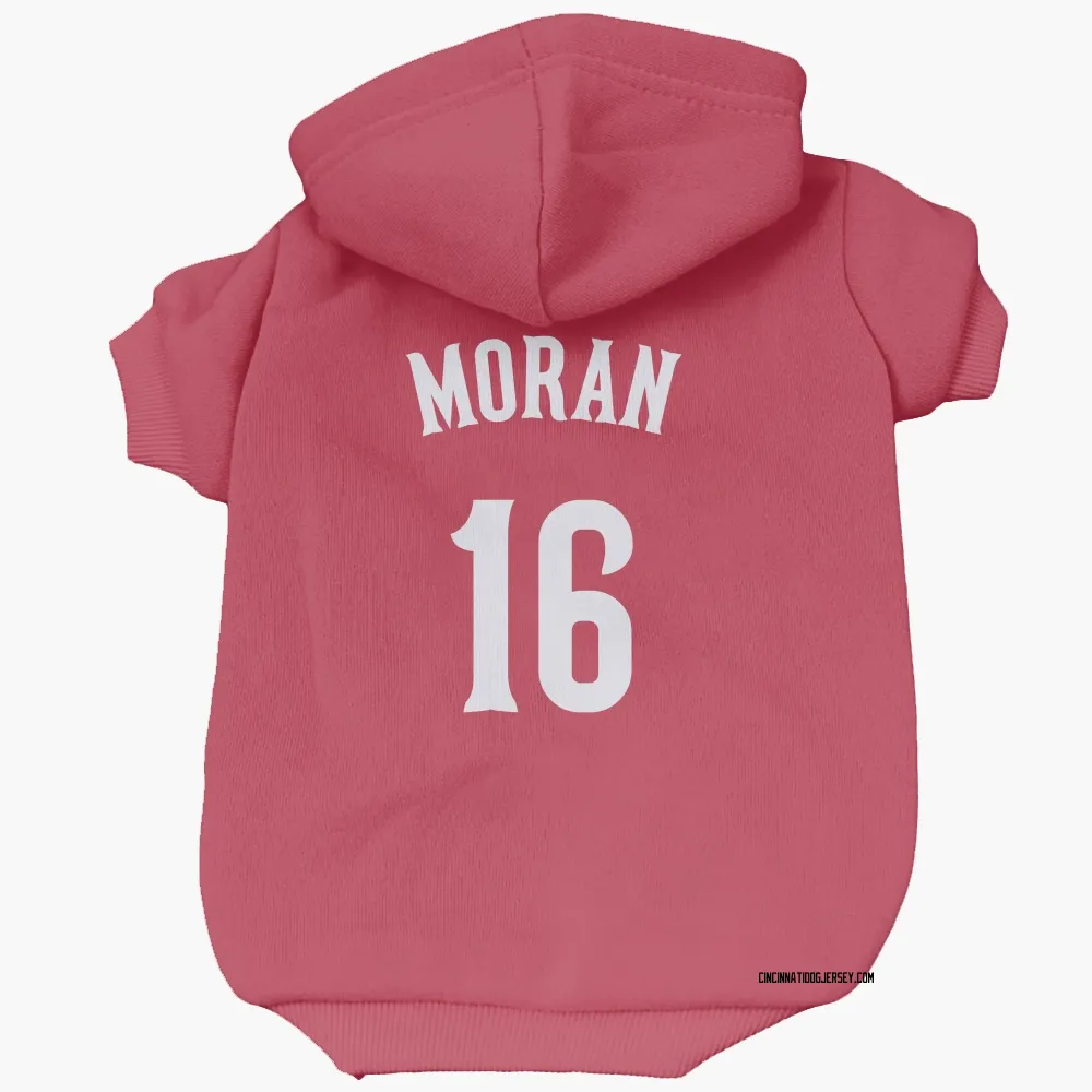 Cincinnati Reds Colin Moran Red Pet Hoodie for Dog & Cat