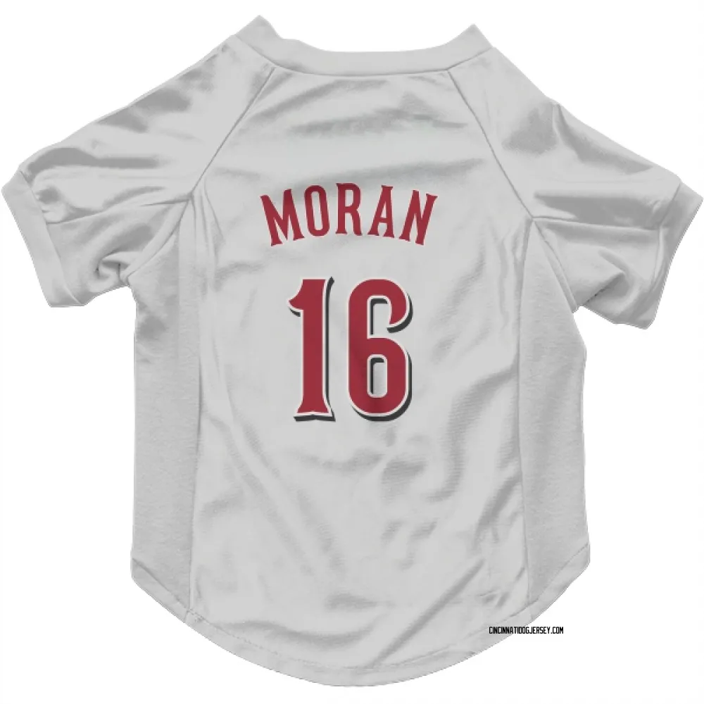 Cincinnati Reds Colin Moran White Pet Jersey for Dog & Cat