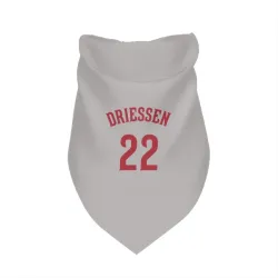 Cincinnati Reds Dan Driessen Gray Pet Bandana for Dog & Cat