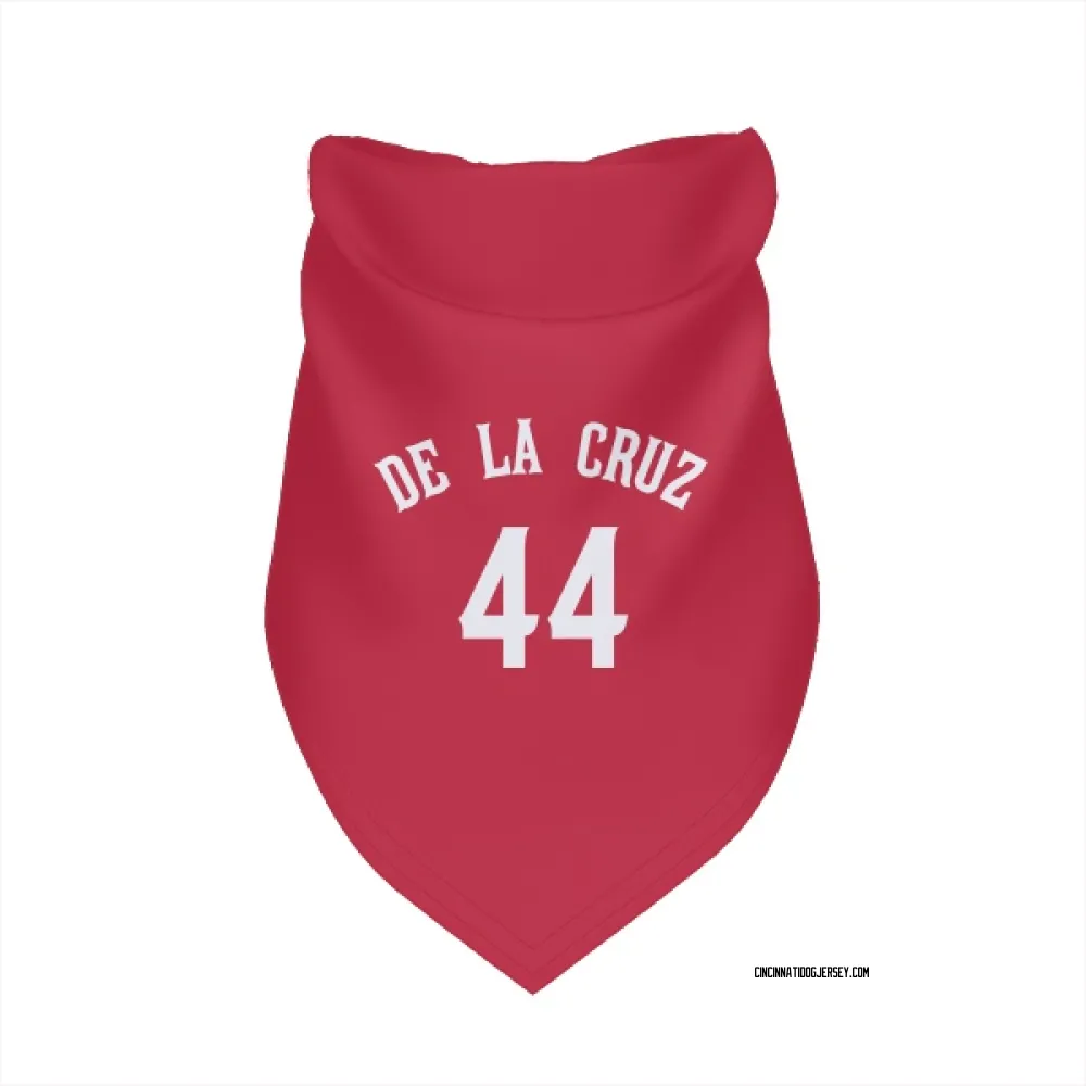 Cincinnati Reds Elly De La Cruz Red Pet Bandana for Dog & Cat