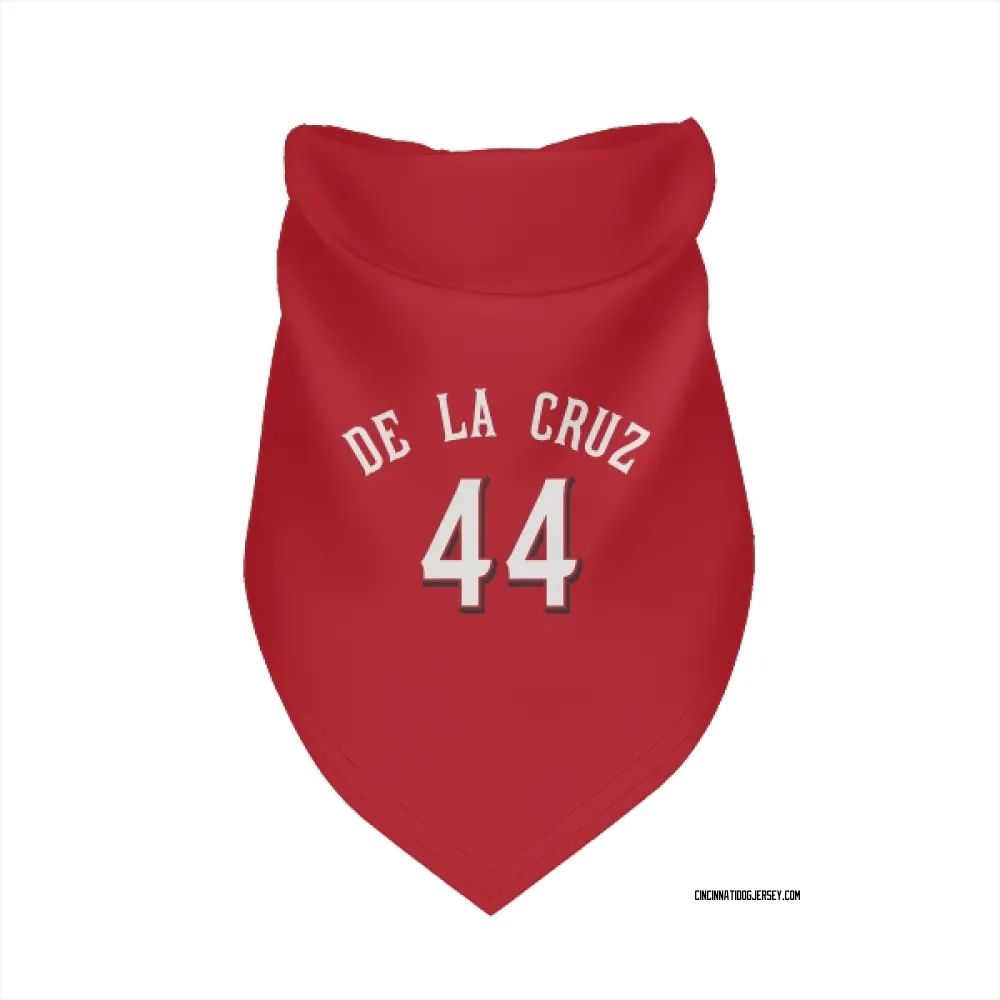 Cincinnati Reds Elly De La Cruz Scarlet Pet Bandana for Dog & Cat