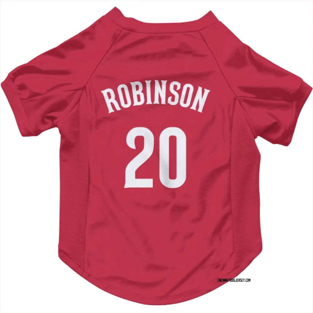Cincinnati Reds Frank Robinson Red Pet Jersey for Dog & Cat