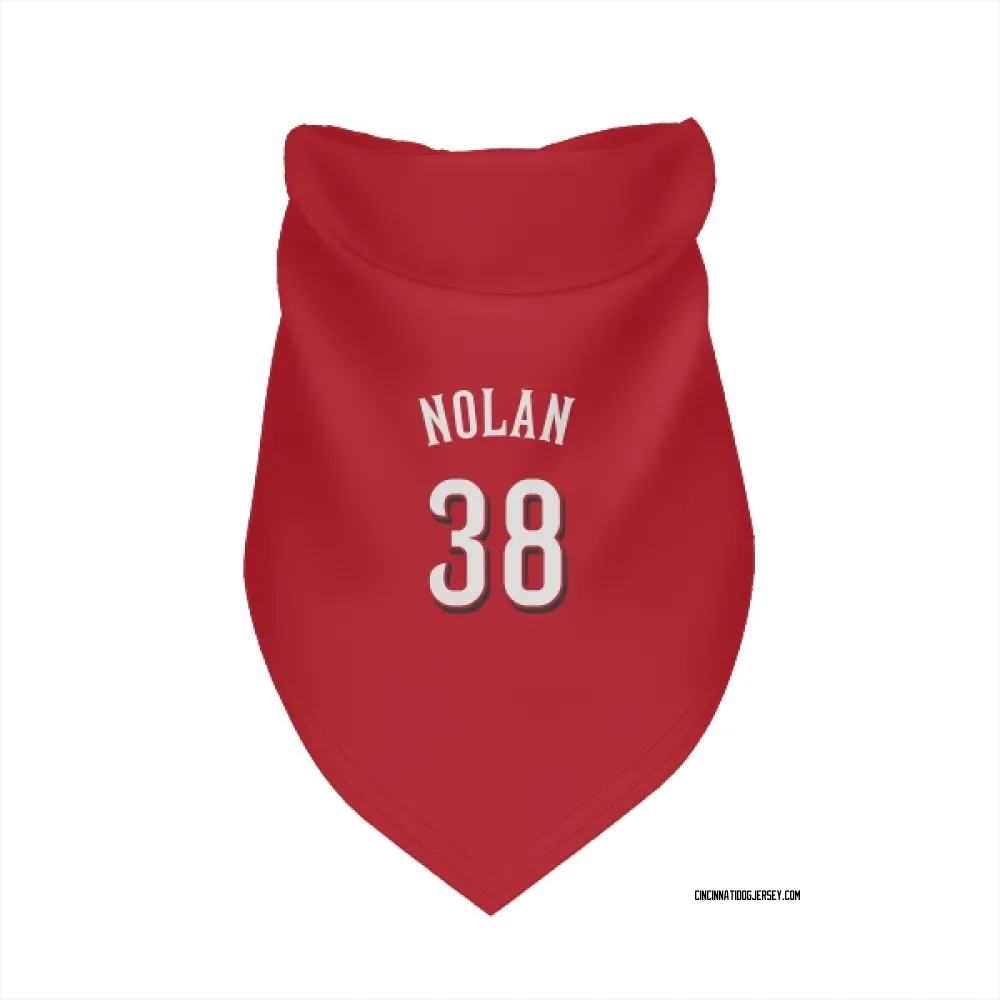 Cincinnati Reds Gary Nolan Scarlet Pet Bandana for Dog & Cat