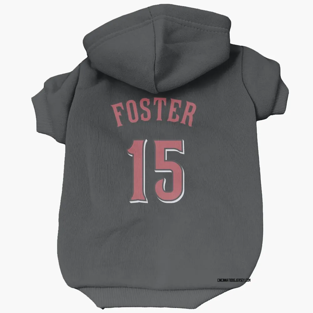 Cincinnati Reds George Foster Black Pet Hoodie for Dog & Cat