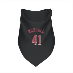 Cincinnati Reds Joe Nuxhall Black Pet Bandana for Dog & Cat