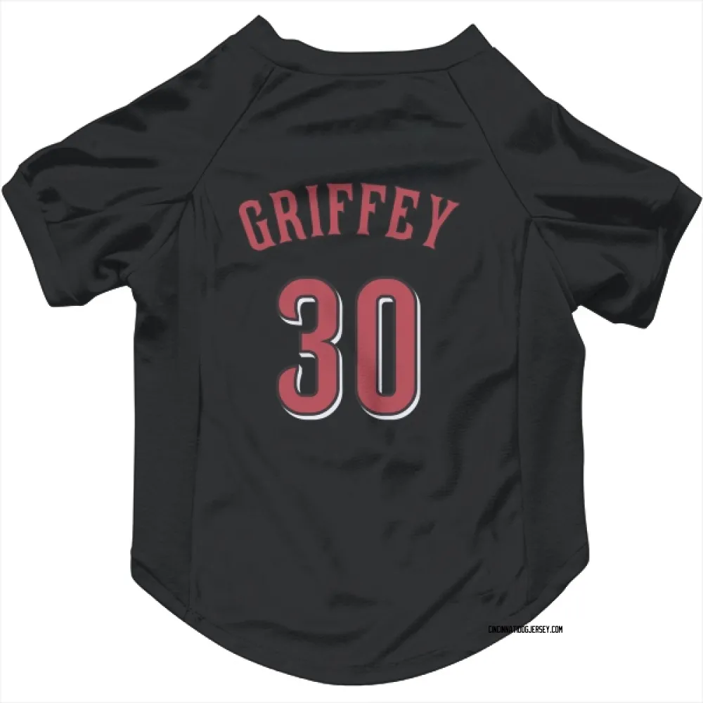 Cincinnati Reds Ken Griffey Black Pet Jersey for Dog & Cat