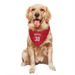 Cincinnati Reds Ken Griffey Scarlet Pet Bandana for Dog & Cat