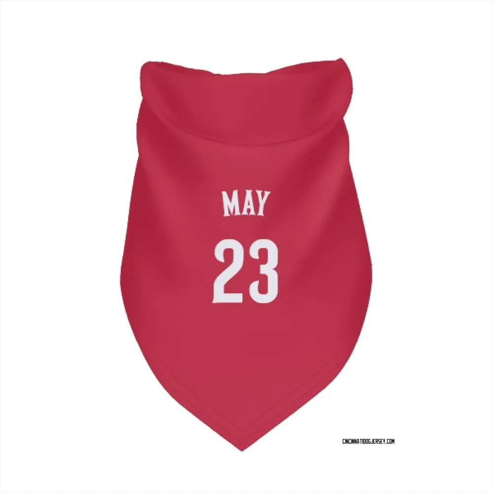 Cincinnati Reds Lee May Red Pet Bandana for Dog & Cat