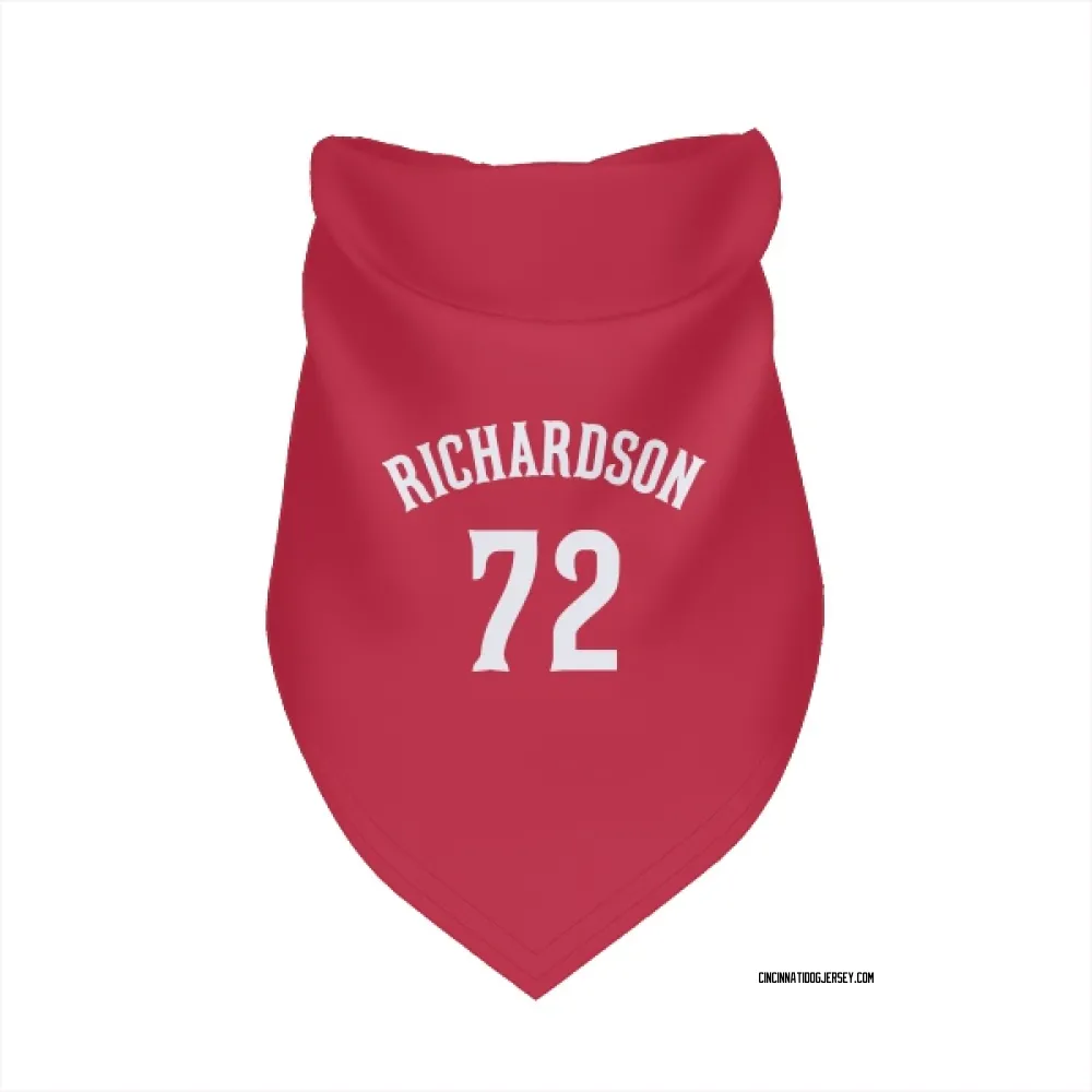 Cincinnati Reds Lyon Richardson Red Pet Bandana for Dog & Cat