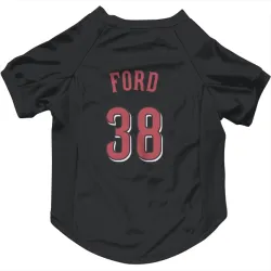 Cincinnati Reds Mike Ford Black Pet Jersey for Dog & Cat