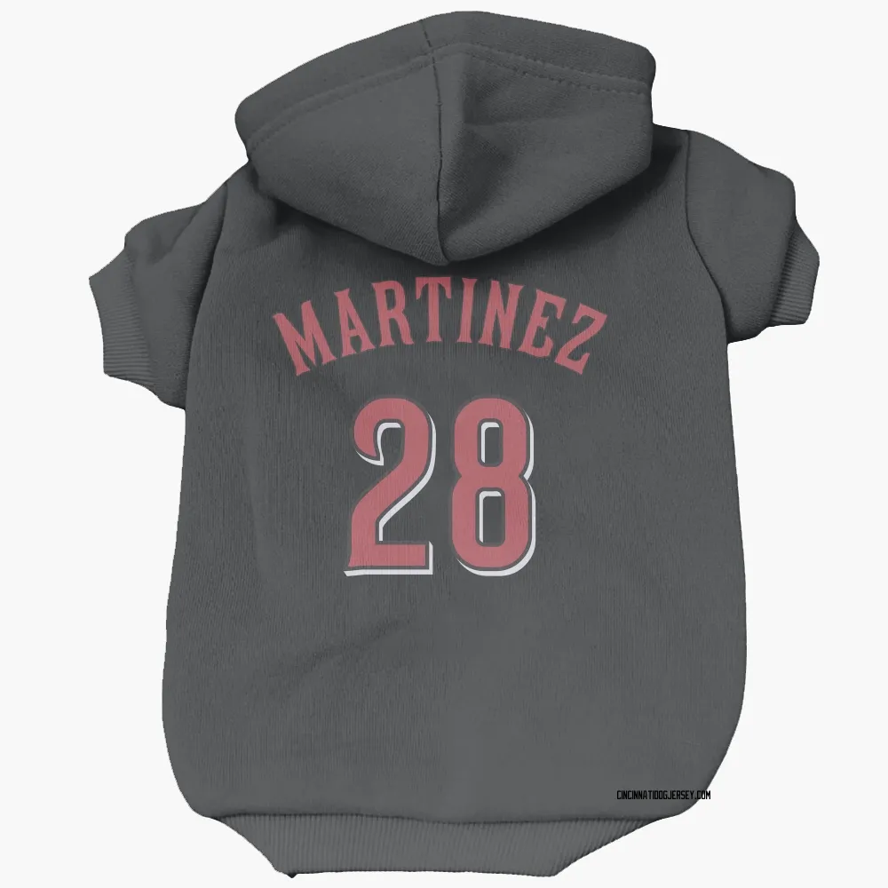 Cincinnati Reds Nick Martinez Black Pet Hoodie for Dog & Cat