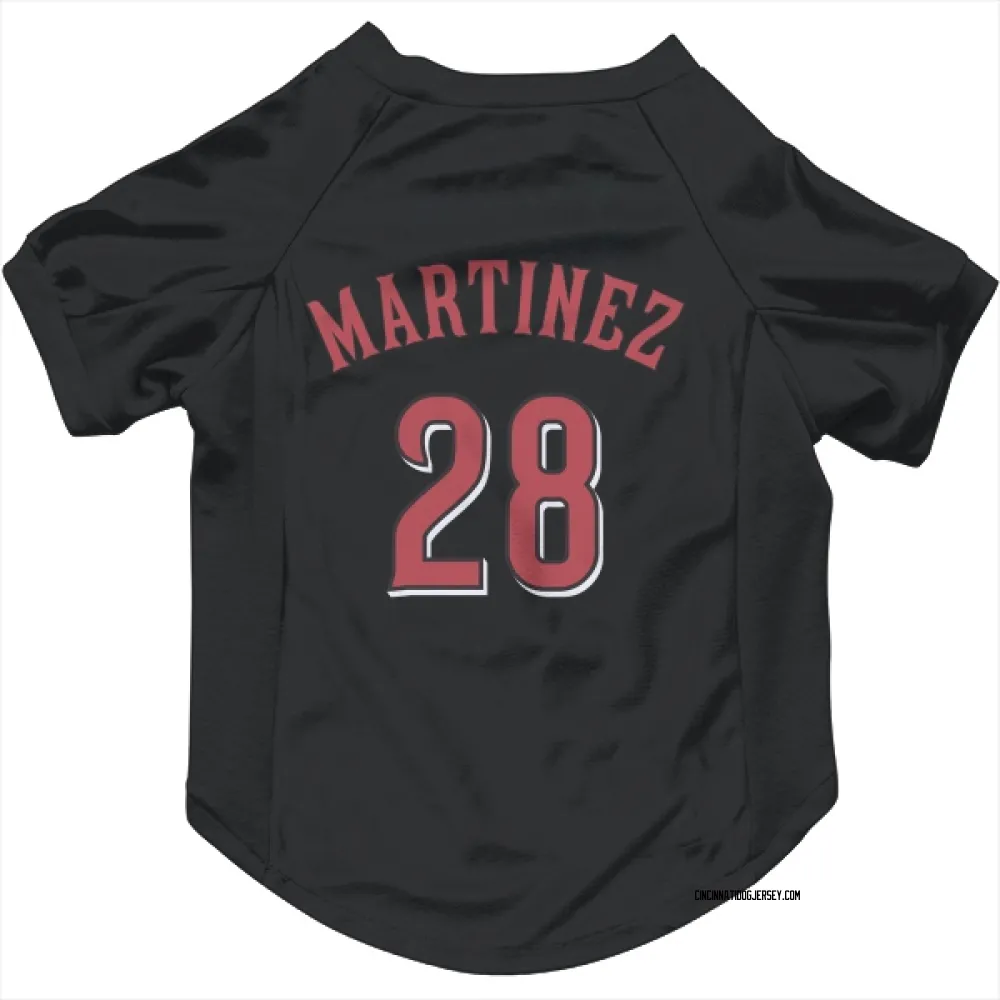 Cincinnati Reds Nick Martinez Black Pet Jersey for Dog & Cat