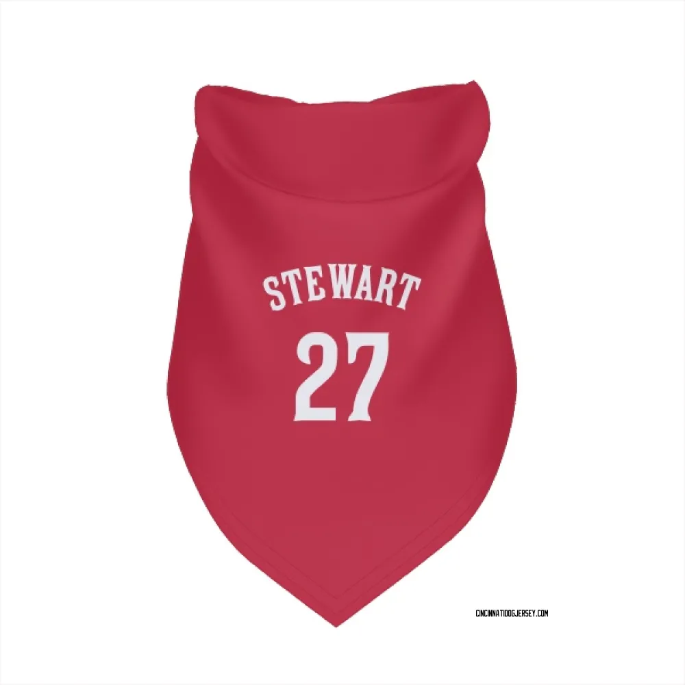 Cincinnati Reds Sal Stewart Red Pet Bandana for Dog & Cat