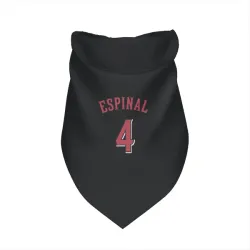 Cincinnati Reds Santiago Espinal Black Pet Bandana for Dog & Cat