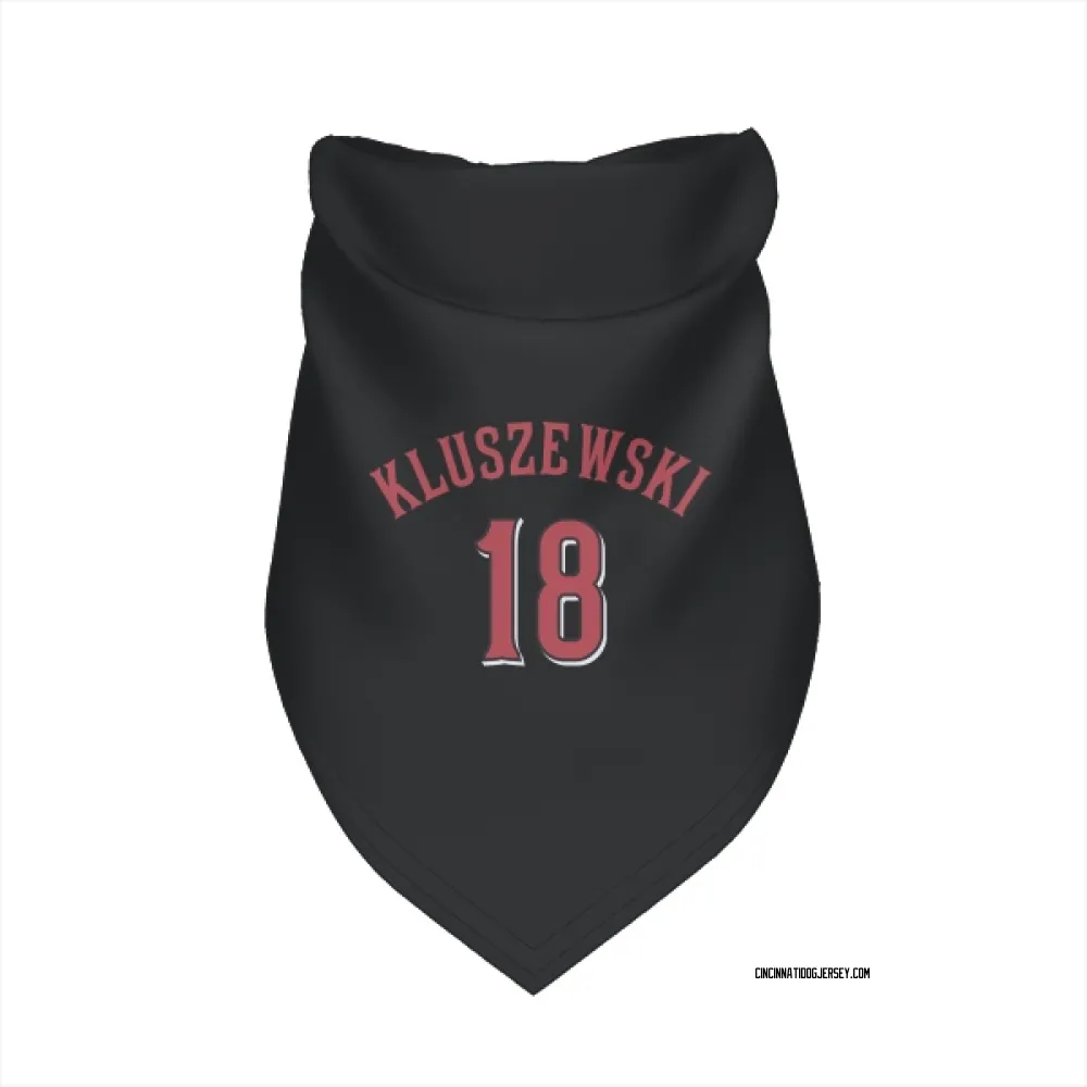 Cincinnati Reds Ted Kluszewski Black Pet Bandana for Dog & Cat