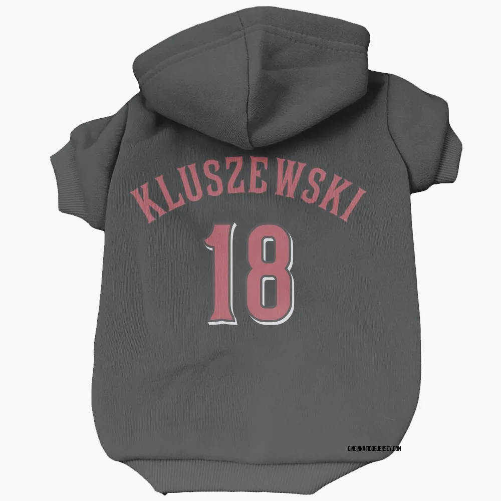 Cincinnati Reds Ted Kluszewski Black Pet Hoodie for Dog & Cat