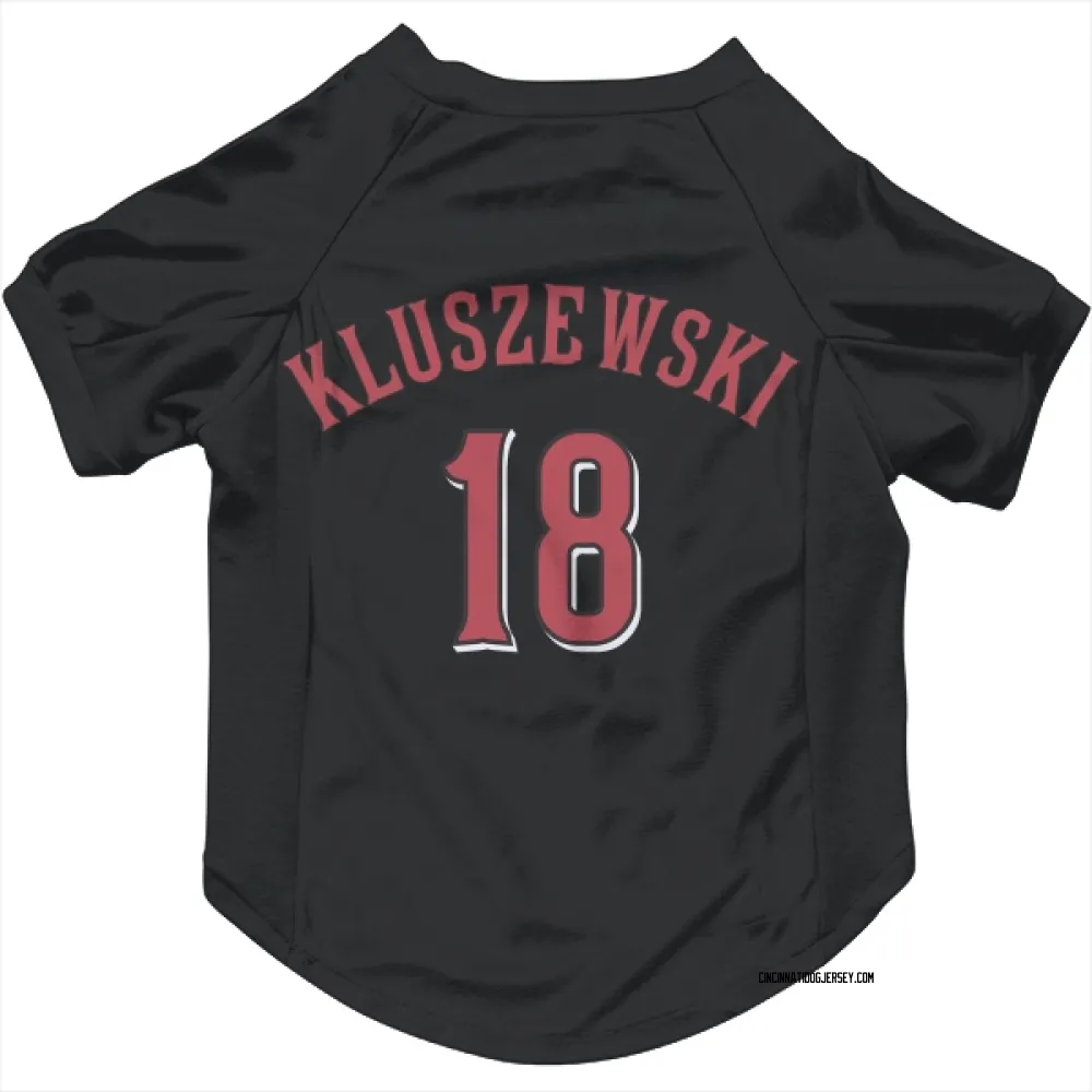 Cincinnati Reds Ted Kluszewski Black Pet Jersey for Dog & Cat