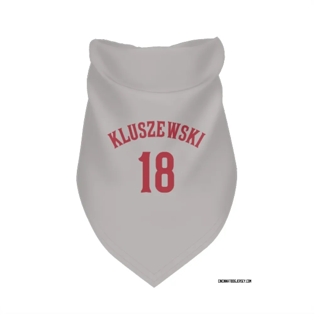 Cincinnati Reds Ted Kluszewski Gray Pet Bandana for Dog & Cat