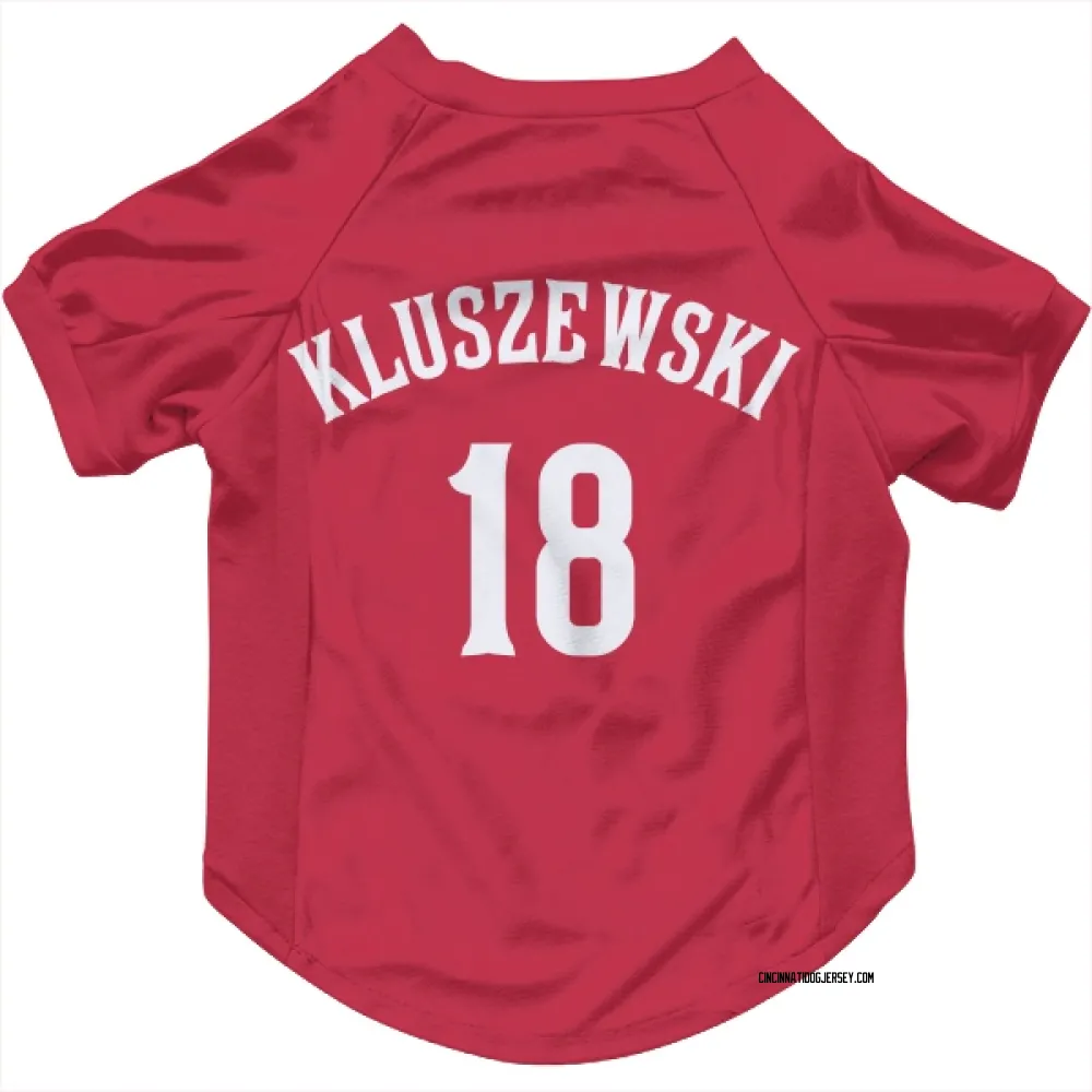 Cincinnati Reds Ted Kluszewski Red Pet Jersey for Dog & Cat