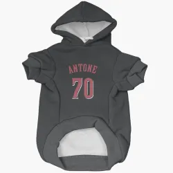 Cincinnati Reds Tejay Antone Black Pet Hoodie for Dog & Cat