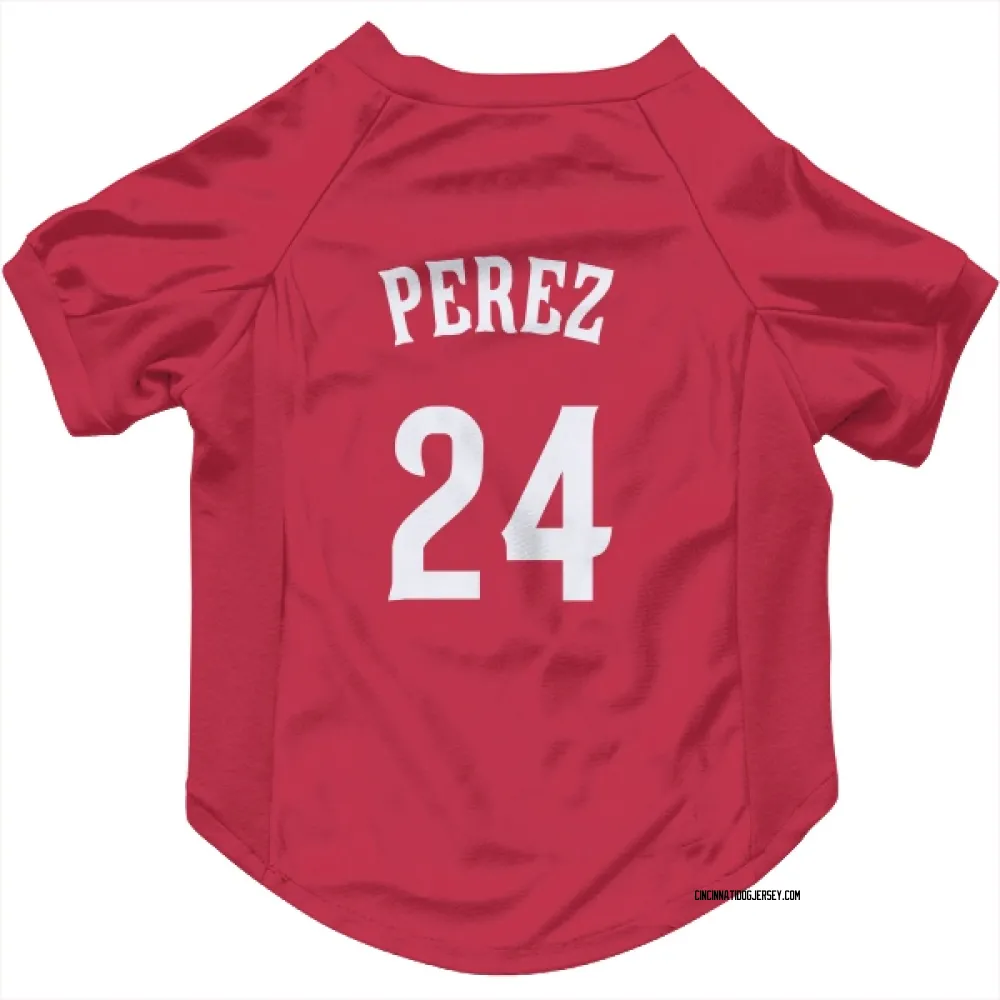 Cincinnati Reds Tony Perez Red Pet Jersey for Dog & Cat