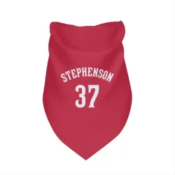 Cincinnati Reds Tyler Stephenson Red Pet Bandana for Dog & Cat