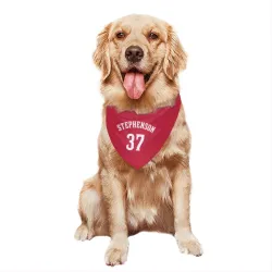 Cincinnati Reds Tyler Stephenson Red Pet Bandana for Dog & Cat