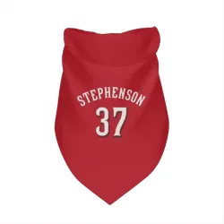 Cincinnati Reds Tyler Stephenson Scarlet Pet Bandana for Dog & Cat