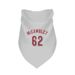 Cincinnati Reds Zachary McCambley White Pet Bandana for Dog & Cat